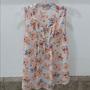 Sleeveless blouse